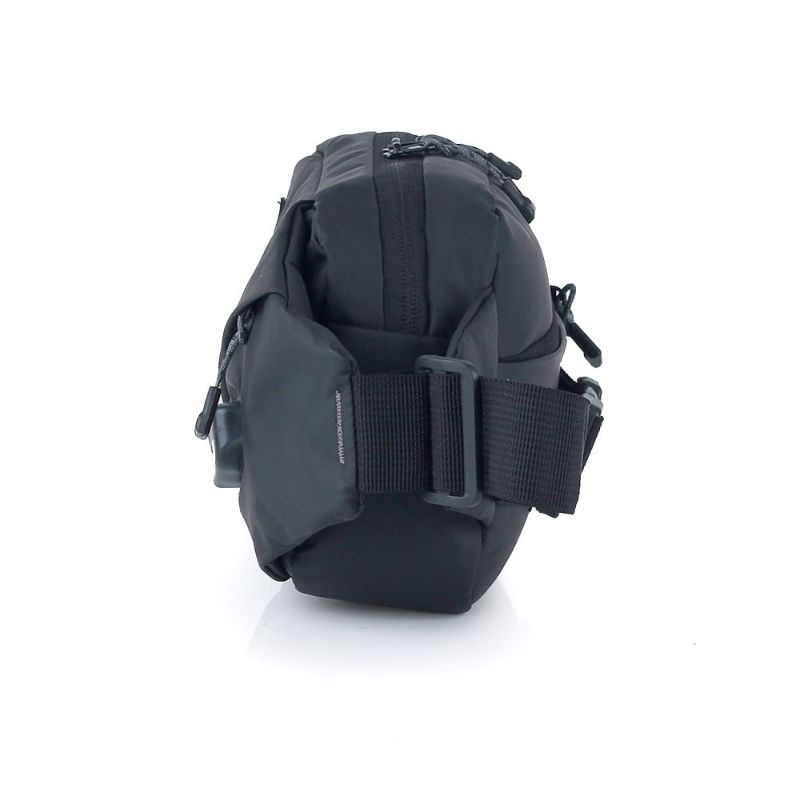 Tas Selempang Pria Terbaru Fitur USB | Tas Pinggang Distro | Slingbag Waistbag Waterproof Anti Air