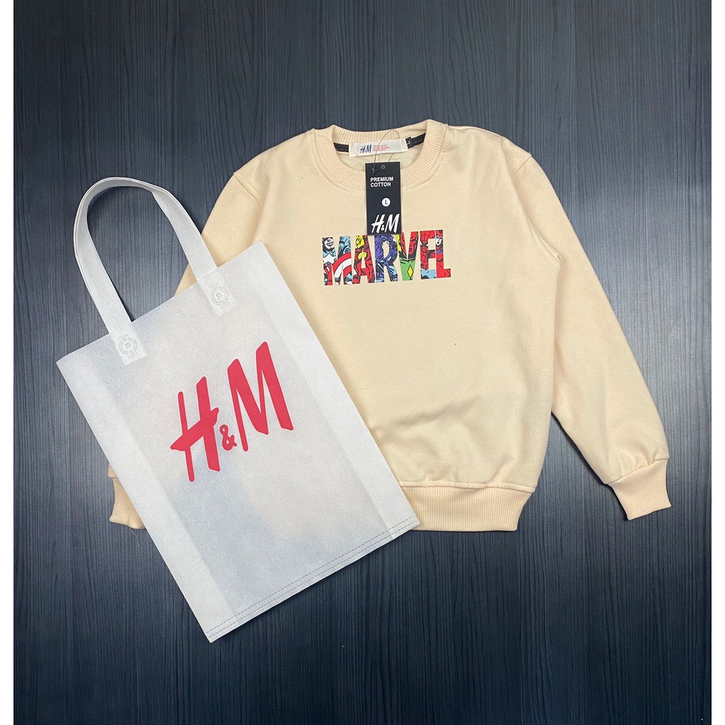 CREWNECK  MARVEL ANAK FREE TAS