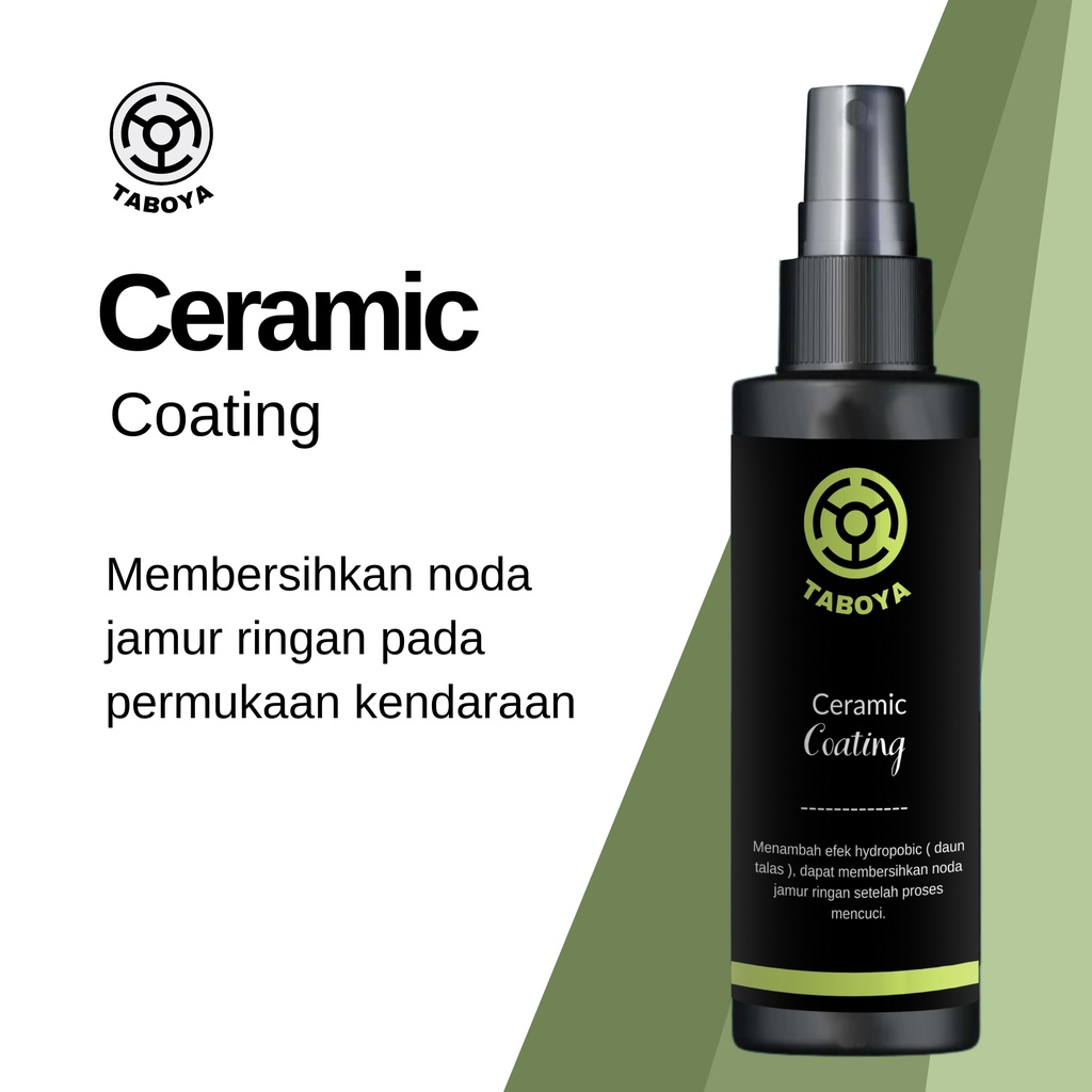 TABOYA  Ceramic Coating - Efek Daun Talas Paint Protection - Coating Mobil Motor