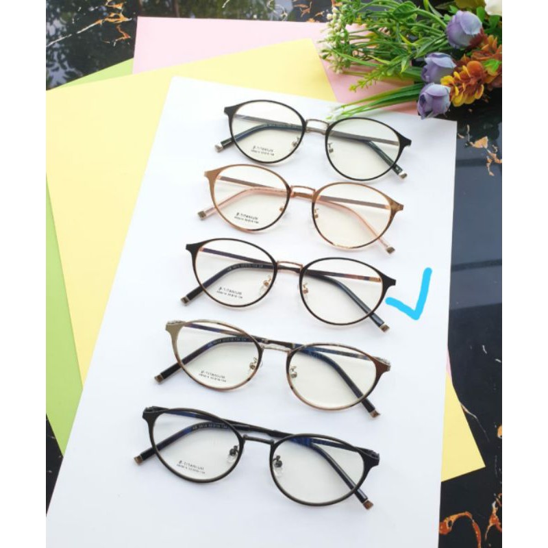 frame kacamata gratis lensa dipertipis(untuk minus tinggi)