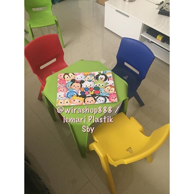 Meja Belajar Mini Square (Meja saja)