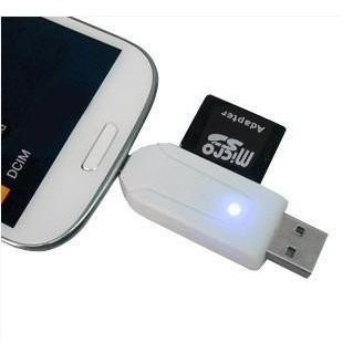 OTG / USB CARD READER dual slot