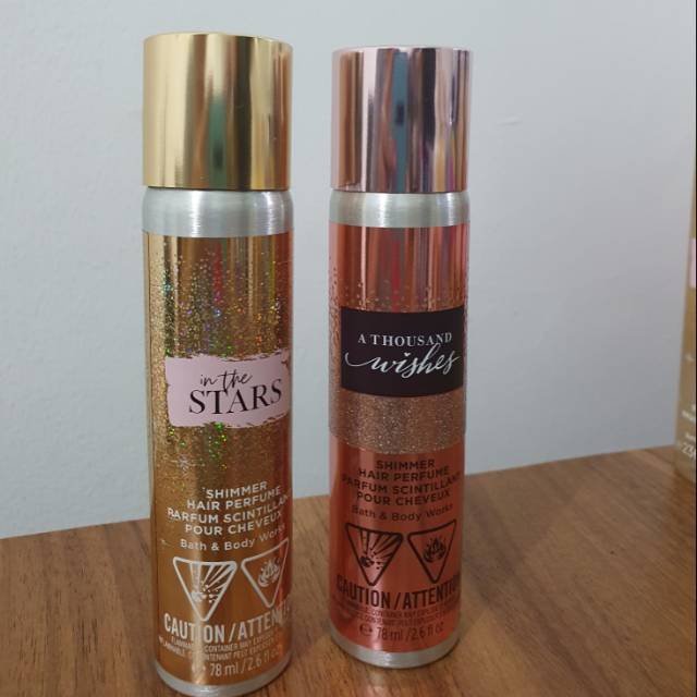 bath and body works hair perfume in the stars