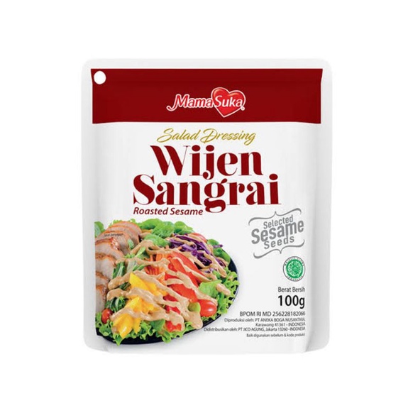 MamaSuka Wijen Sangrai 100gr