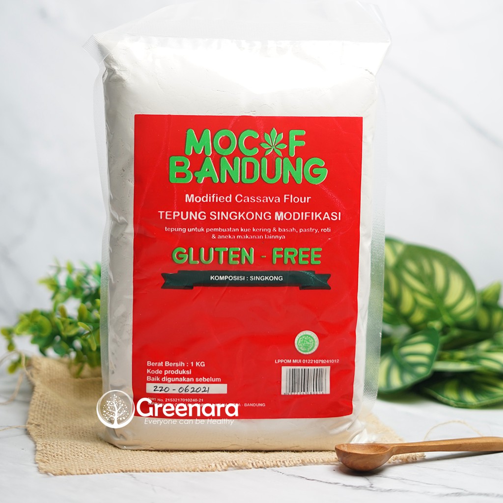  Tepung Mocaf  Bandung Gluten Free 1Kg Modified Cassava 