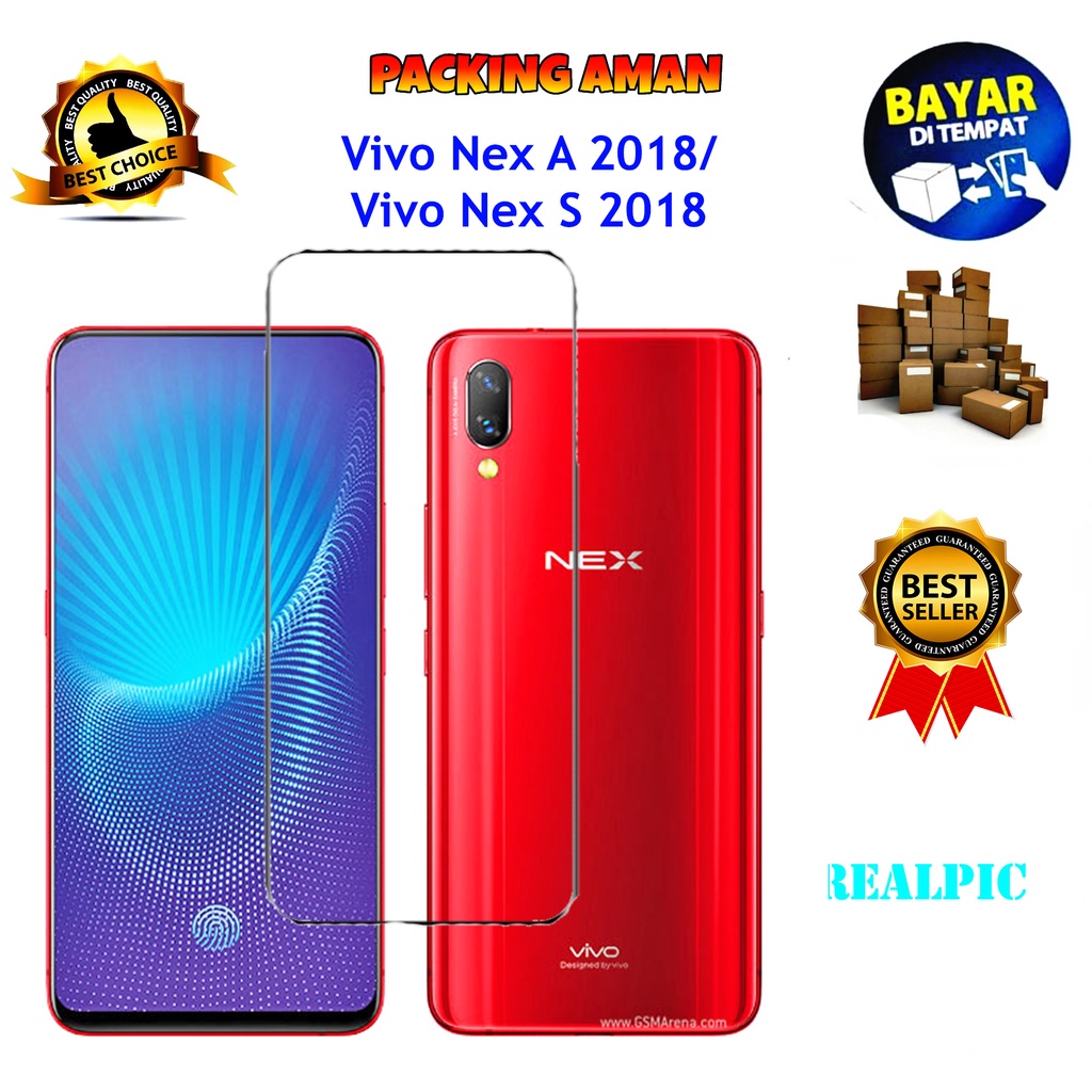 Tempered Glass Vivo Nex A 2018 / Vivo Nex S 2018 Screen Protector Anti Gores