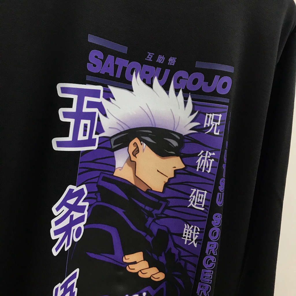 Crewneck Gojo Satoru Ultimate Anime Manga Jujutsu Kaisen Premium Unisex