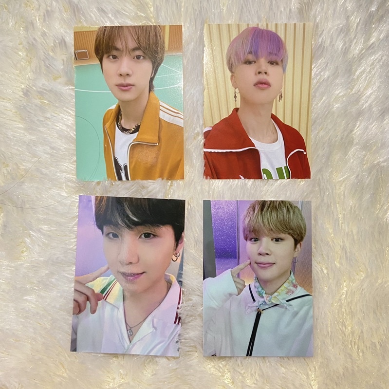 READY - BTS Official Butter Cardigan & Sowoozoo Pajamas Mini Photocard Jin Seokjin Suga Jimin