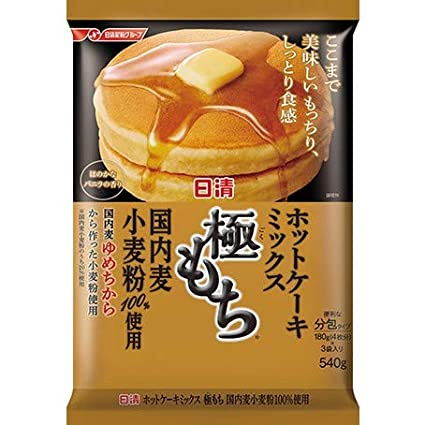 

Tepung Premix Pancake Nissin Nisshin Hot Cake Mix Goku Mochi 540 Gram