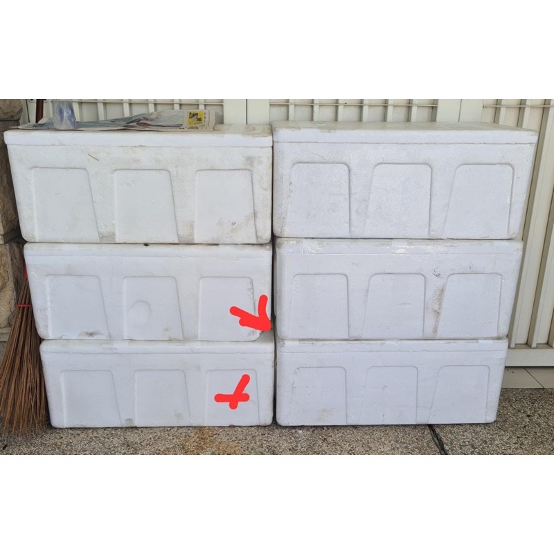 styrofoam box besar (bekas)