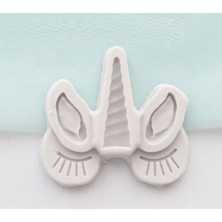 3D Silicone Mold Fondant Cake Decoration - Unicorn Head