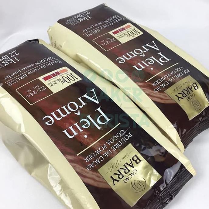 

31.87-Kue- Cacao Barry Plein Arome Cocoa Powder 200Gr / Coklat Bubuk Cacao Barry -Terlengkap-