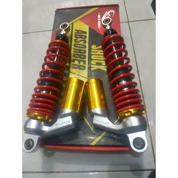 SHOCKBREAKER BELAKANG TABUNG ATAS CLICK XLINE G SERIES 320MM 340MM TYPE 509 KLIK FUNGSI TIGER GL HEREX SUPRA JUPITER