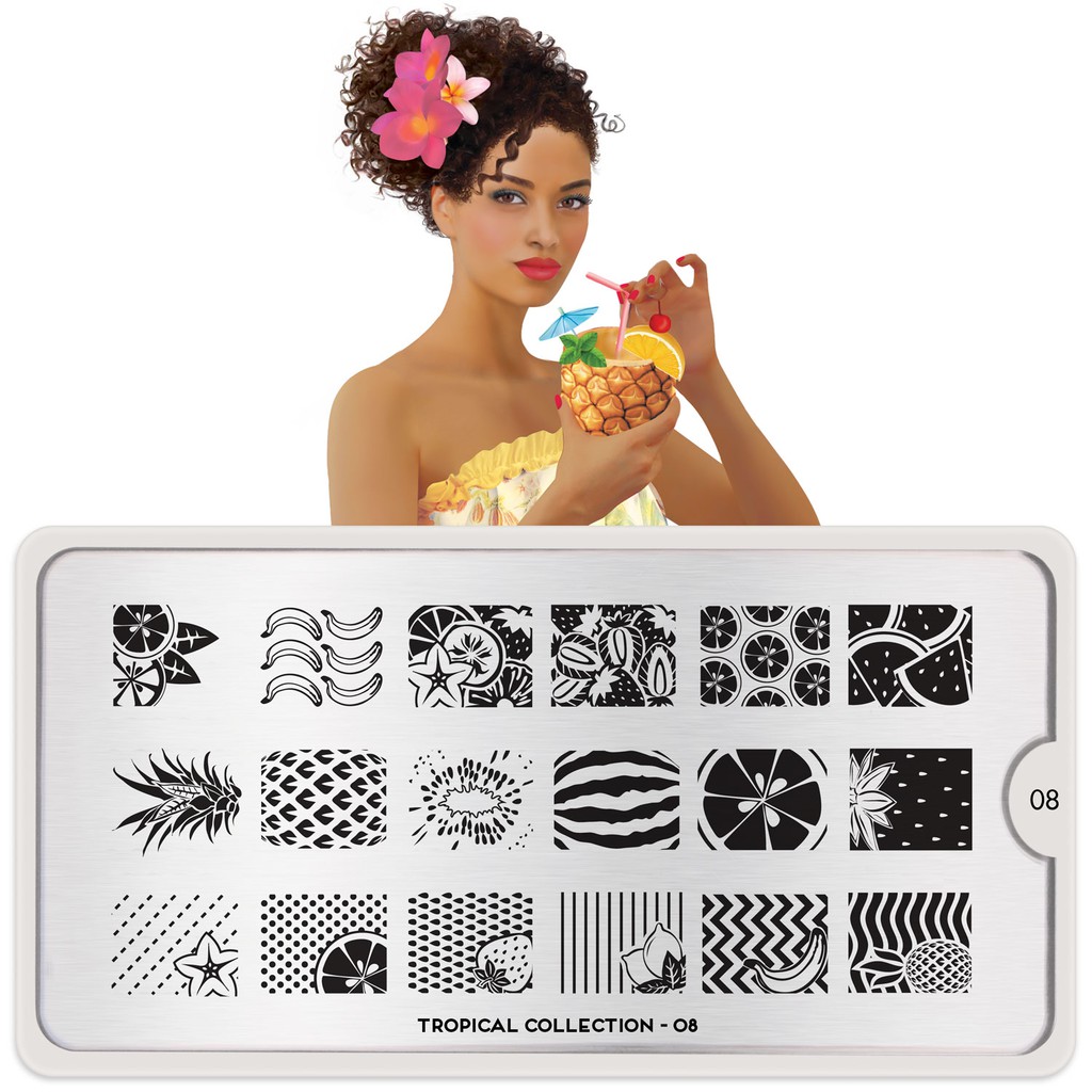 

MOYOU LONDON NAIL STAMP TROPICAL 08