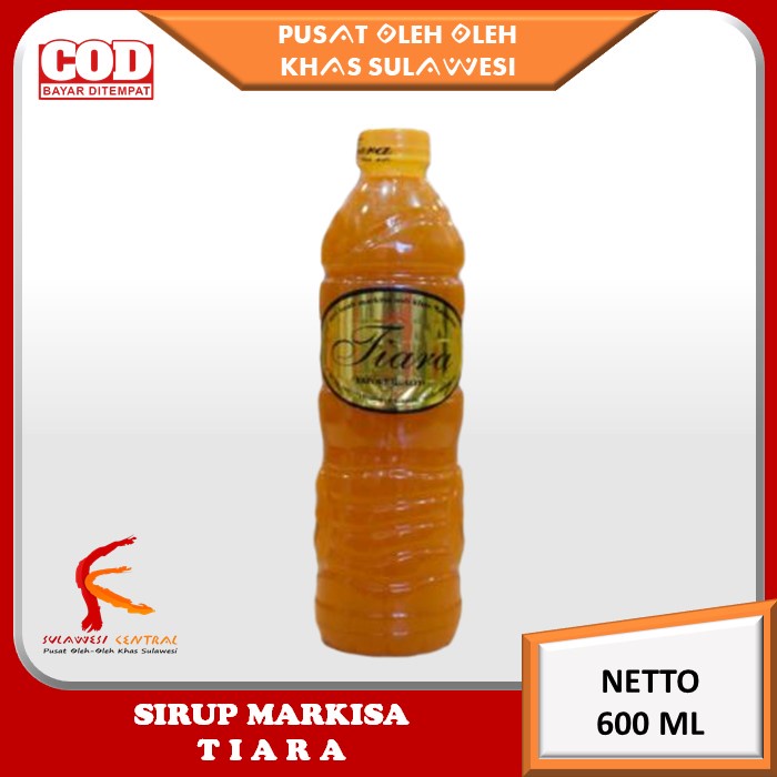 

TIARA Sirup Markisa Khas Sulawesi 600 ml per Botol