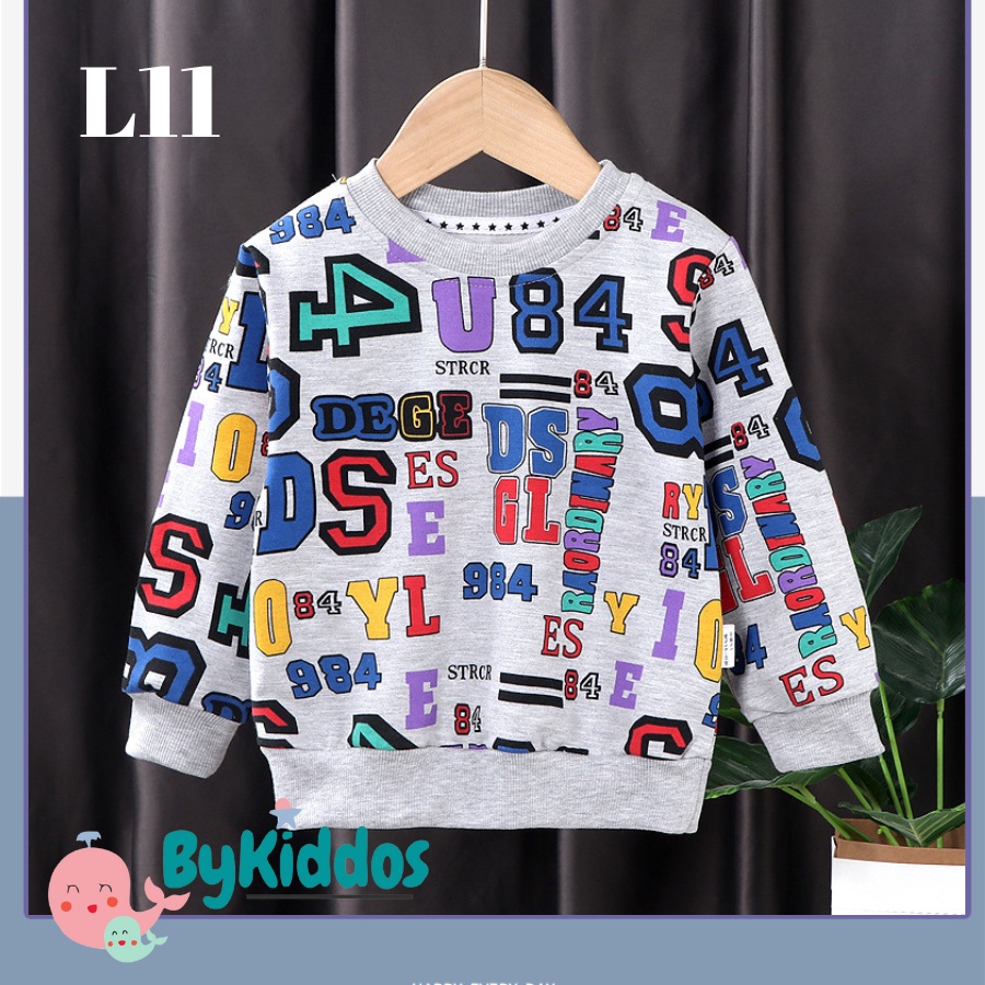 ByKiddos - Sweater Anak Import / Sweater Premium Impor / Sweater Anak Bayi Laki-laki / Sweater Anak Perempuan Part 2