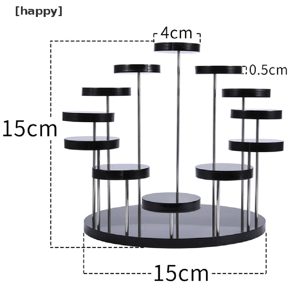 Stand Display Cupcake Bahan Akrilik Untuk Dekorasi Pesta