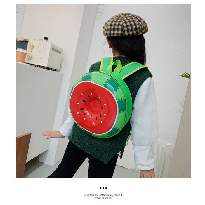 Backpack donat, Tas cakang keras, Tas ransel bulat donat Anak