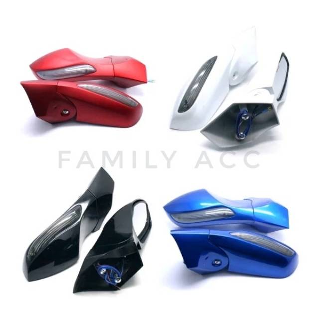 Spion Nmax Lipat Plastik - Spion Nmax LED Sein Motor Yamaha Nmax