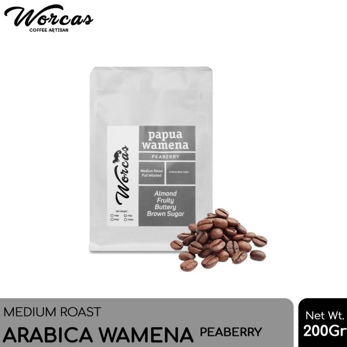 

Kopi Arabica Papua Wamena "Peaberry" 200 Gram Medium Roast