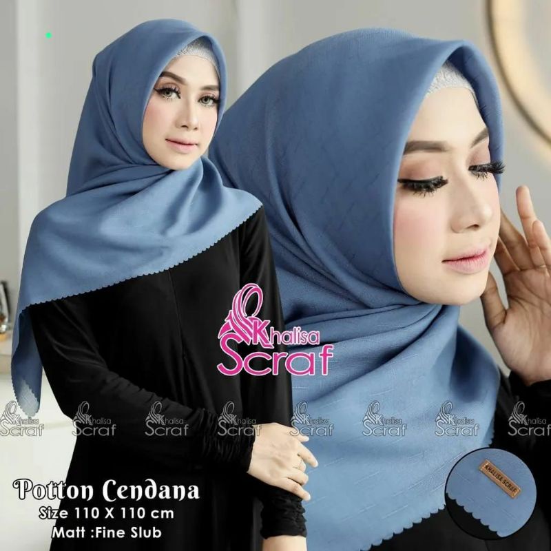 JILBAB SEGI EMPAT LASERCUT // FINE SLUB // BELLA SQUARE // JILBAB TERLARIS // JILBAB KEKINIAN