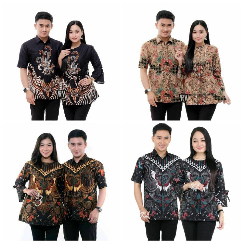 Couple Hem blouse seragam kerja|Seragam Kantor