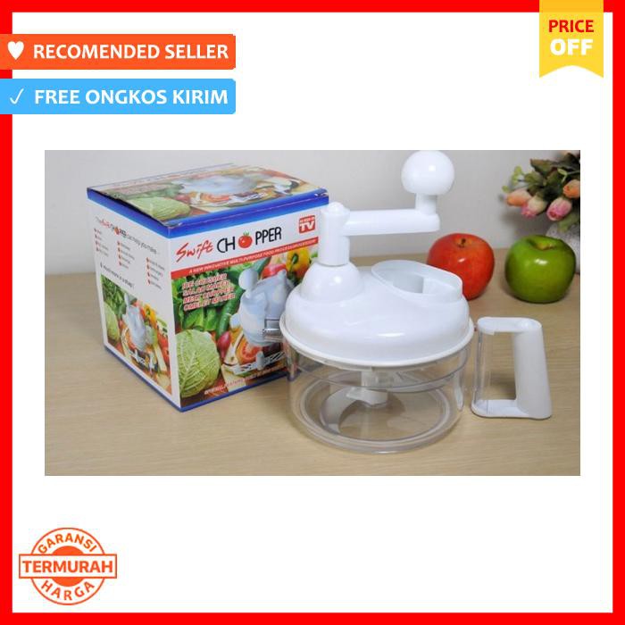 Blender Tangan Manual Swift Chopper Food Processor Putar Bukan Tarik Free Bubble Wrap