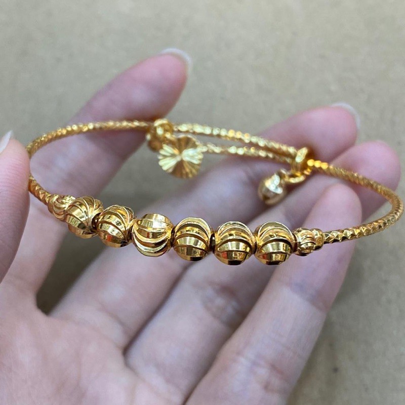 Gelang bola emas 24k suping dewasa