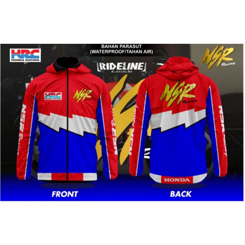 JAKET HOODIE SUNMORI TOURING VINTAGE HONDA NSR