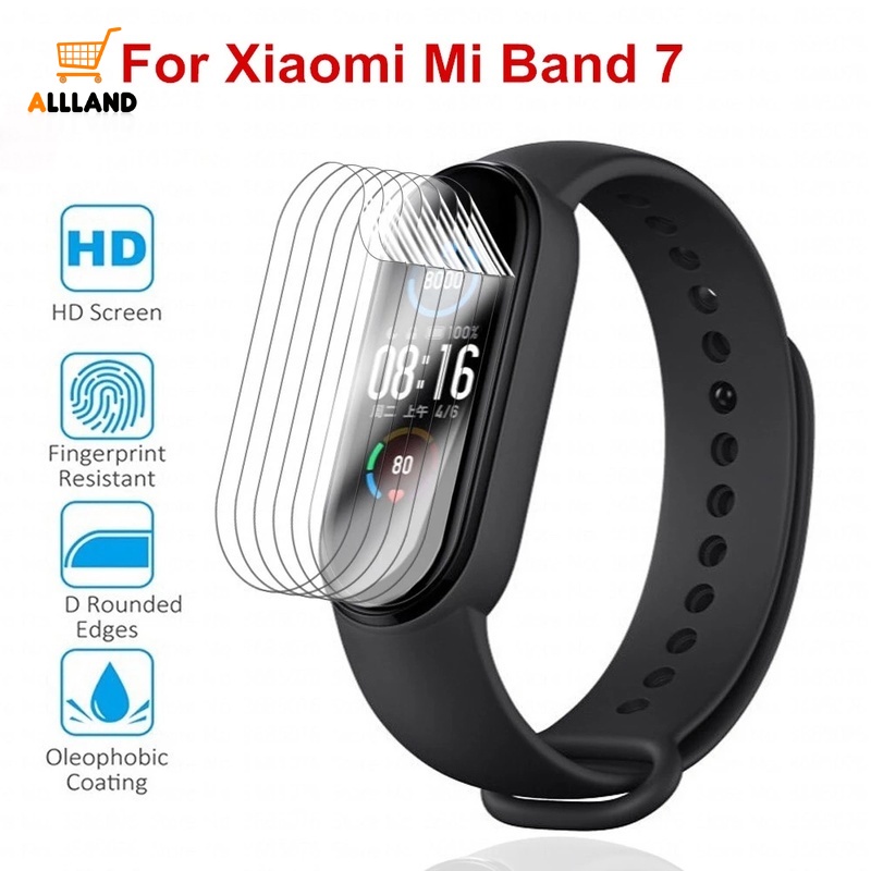 Pelindung Layar Hydrogel Anti Gores Untuk Smartwatch Xiaomi Mi Band 7 7NFC