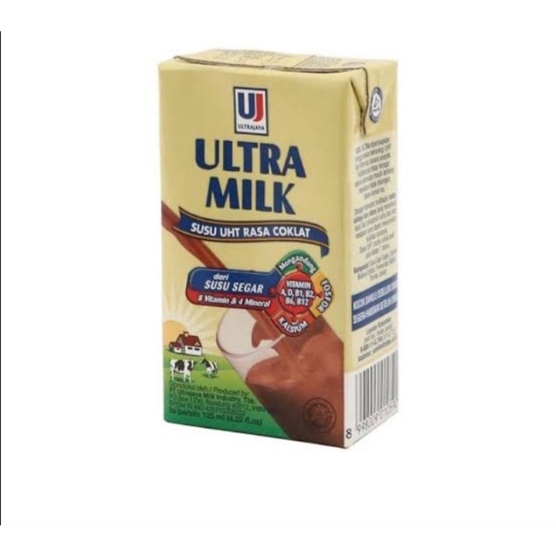 

susu ultra milk 125 ml