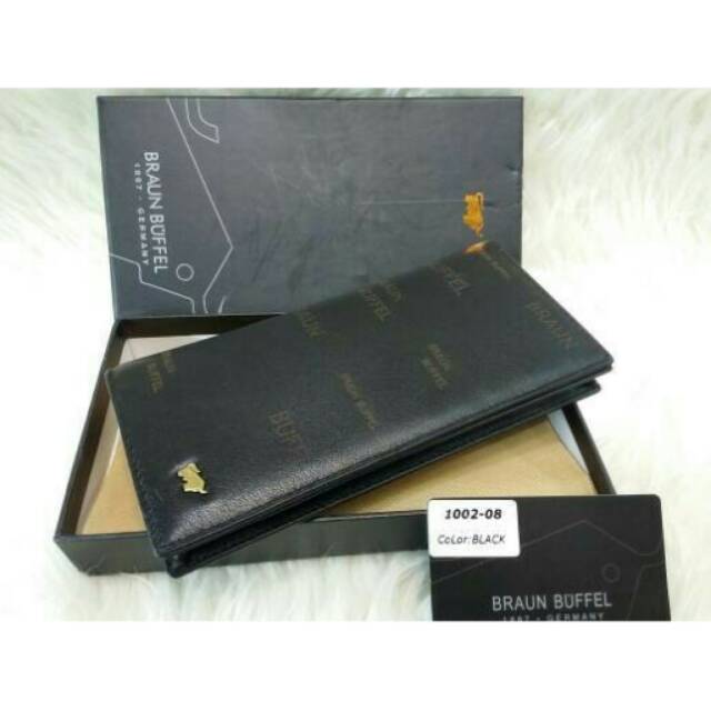 Dompet panjang pria asli 100% kulit,dompet braun buffel,dompet branded,dompet banyak slot kartu