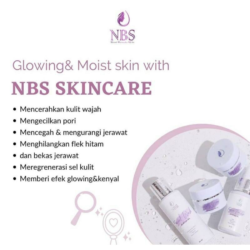 NBS EXTRA GLOW NEW PAKET NBS PEMUTIH WAJAH PENGHILANG FLEK JERAWAT KUSAM CREAM NBS ULTIMATE ORIGINAL BPOM-5