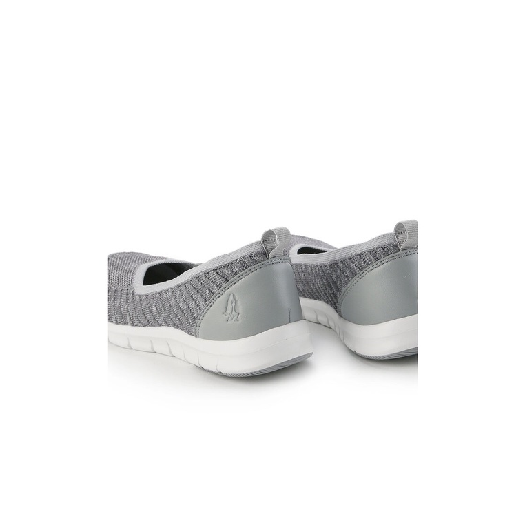 SEPATU SLIP ON WANITA HUSH PUPPIES ORIGINAL CASUAL BRANDED GREY HW07