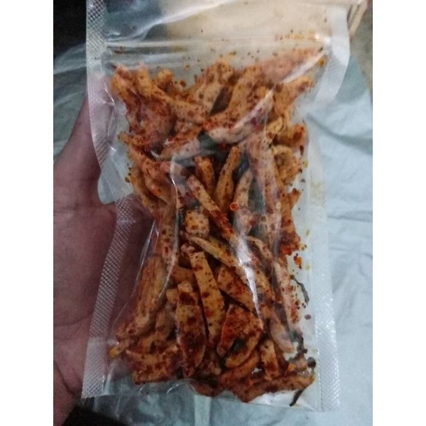 Basreng Baso Goreng Extra pedas Daun jeruk Netto 100 gram