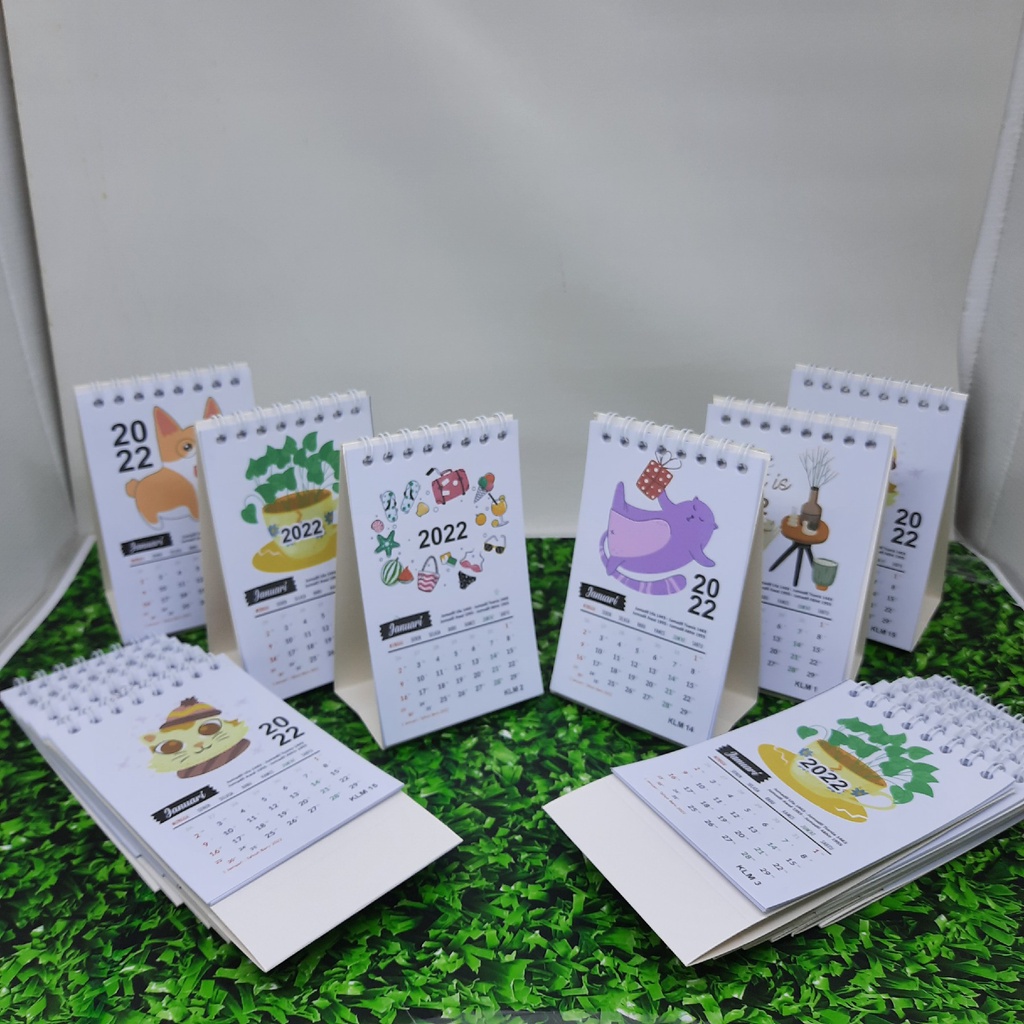 Jual KALENDER MINI 2022 - KALENDER MEJA MINI Indonesia|Shopee Indonesia