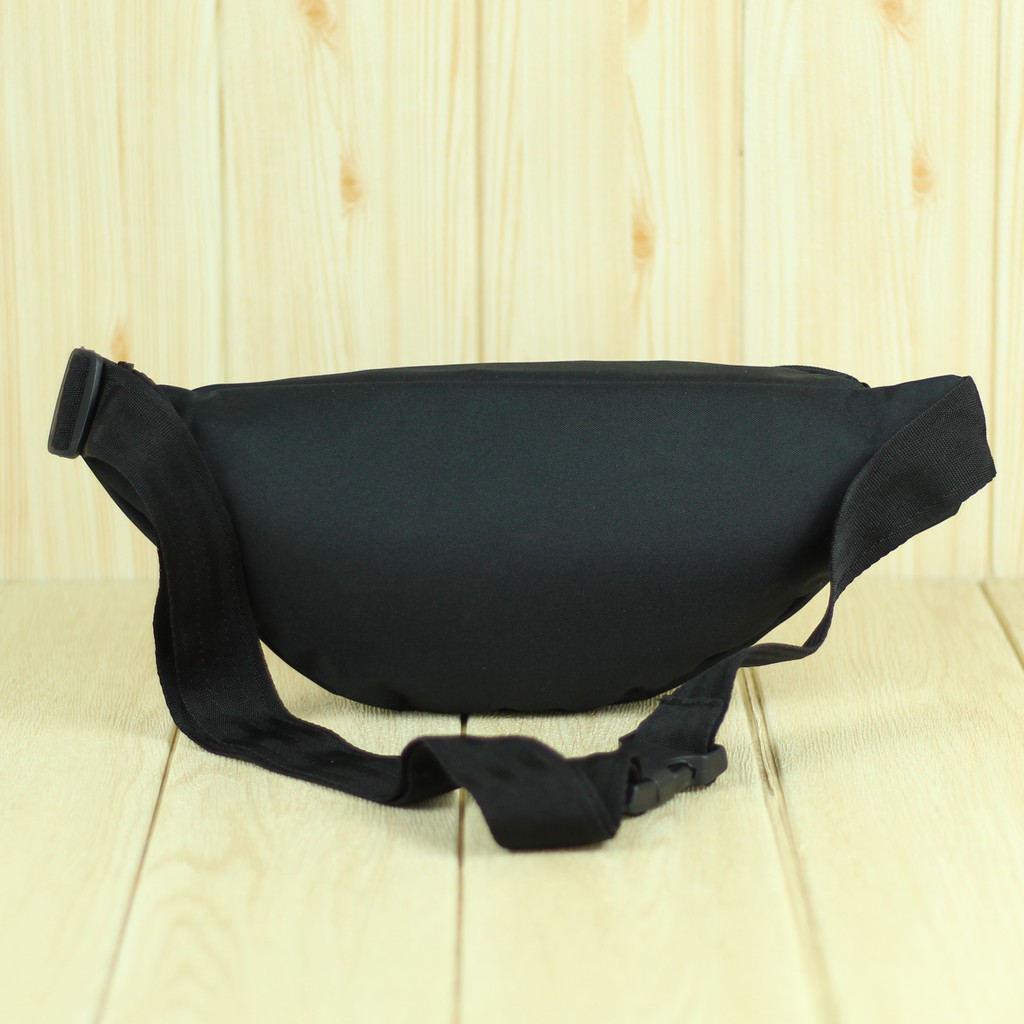 Slempang Resleting Abu Meriah Laki-Laki Waist Bag Cowok Bagus Keren Awet Slempang Resleting Abu