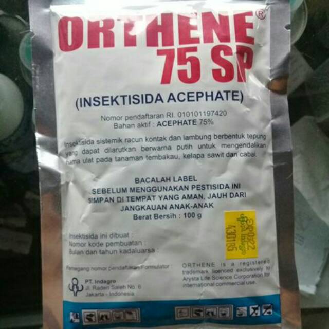 Orthene 75sp 100gr