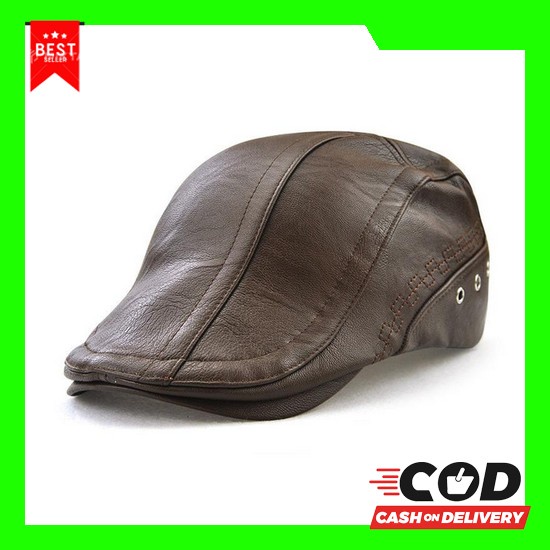 Caps Baseball / Hugo / Boss Washing / Semi Vintage Baseball Cap Leather : Smirnoff - Topi Baseball T