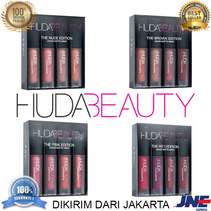 Huda Beauty 4in1 Lip Cream Huda Lipstick Huda Liquid Matte HUD03003