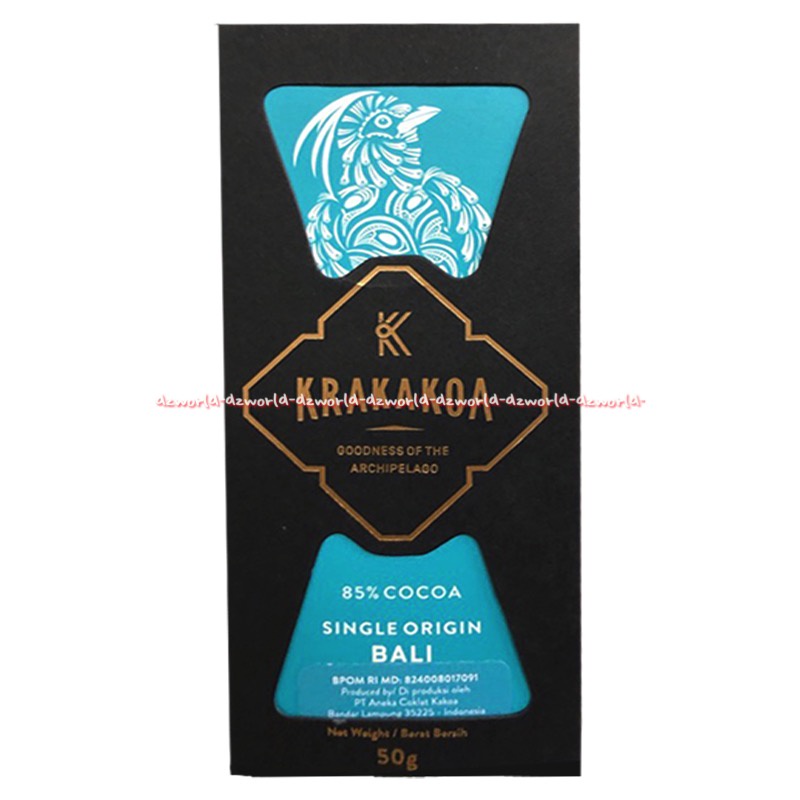 Krakakoa 50gr Single Origin Sumatra 70% Cocoa 85% Single Origin Bali 75% Sulawesi Cokelat Coklat Krakao Crakao