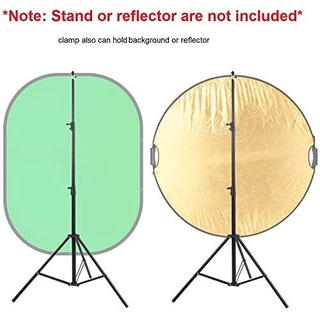 Background and Reflector Disc Holder Clamp Clip penjepit reflector