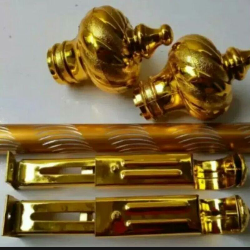 Tiang gorden Besi gorden rel gorden panjang 150cm 2 meter 1 meter