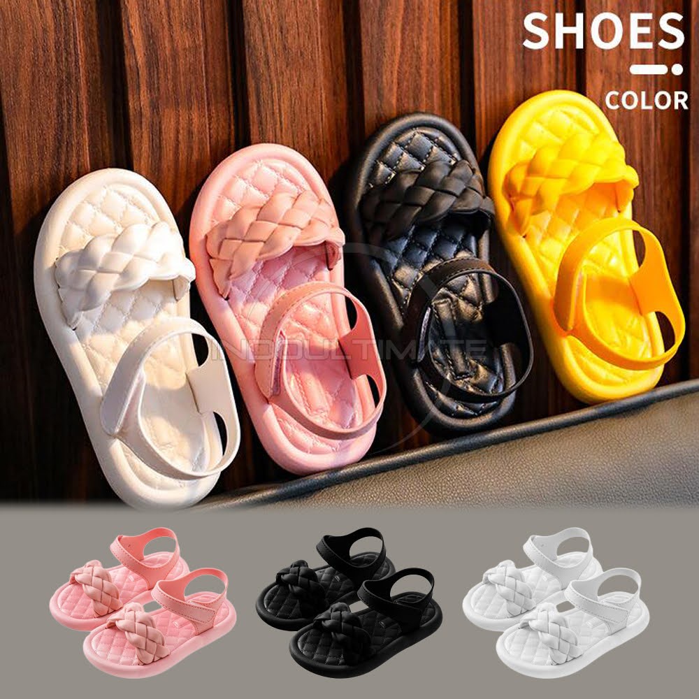 Sendal Anak Balita Cewek Cowok Silicon Empuk Sandal Anti Slip Sepatu Sandal Jelly Anak Sandal Anak Balita Laki-laki Perempuan Silikon SY-65