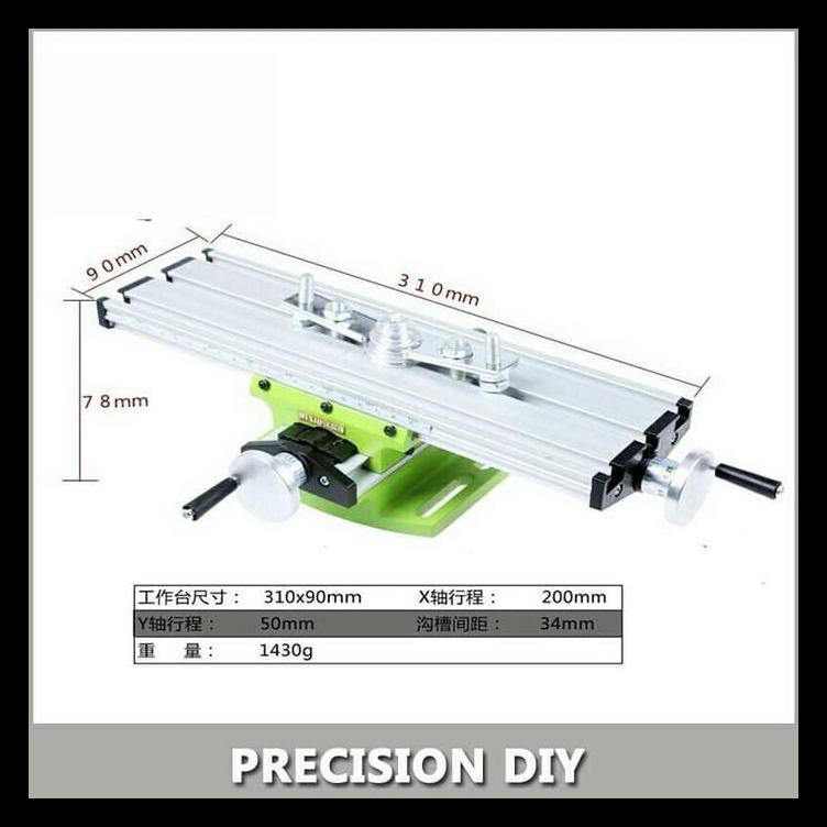 Promo Mini Table Drill Milling Meja Mesin Bor Duduk Geser Terbaru