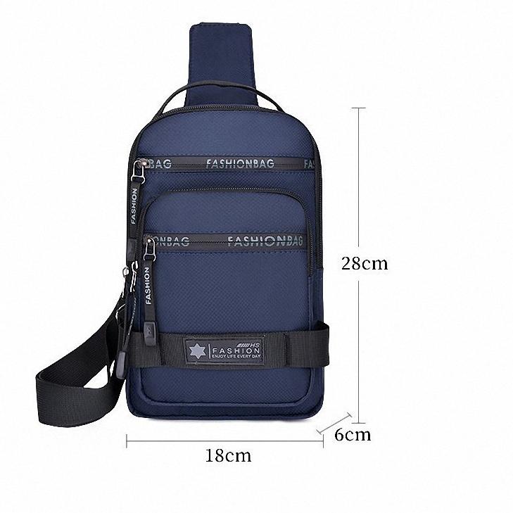 Harga Termurah Freeknight Tas Selempang Pria Multifungsi Sligbag Besar Fashion TS705