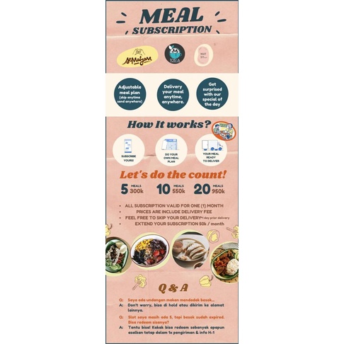 

TERBARU MEAL SUBSCRIPTION 5 MEAL PLAN BUMBU & BAHAN MASAKAN MAKANAN & MINUMAN