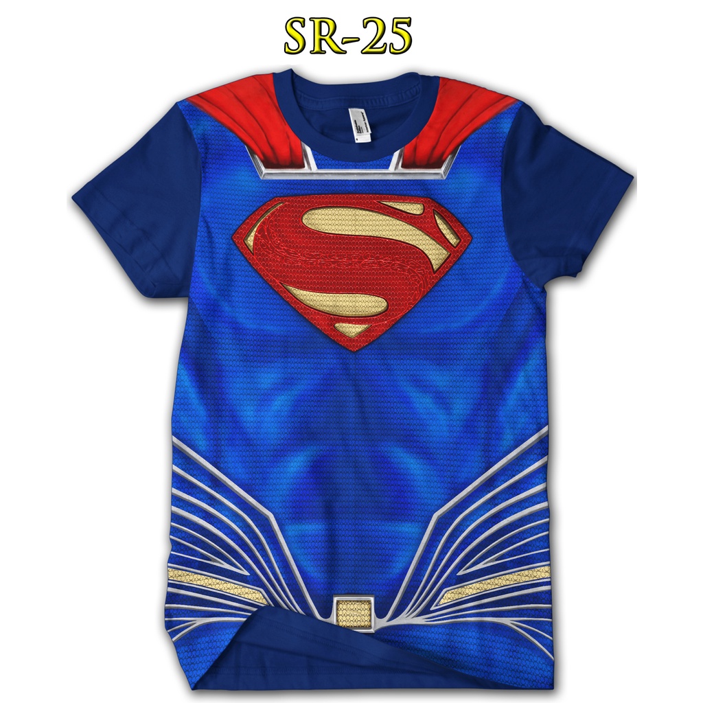 Baju Superman Man of Steal Baju Anak Superman Printing 3D #SR-25