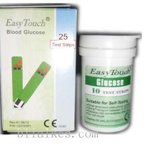 [Premium] Strip Cek Tes Gula Darah Kolesterol Asam Urat Easy Touch Jarum Lancet Check Test Darah (W5