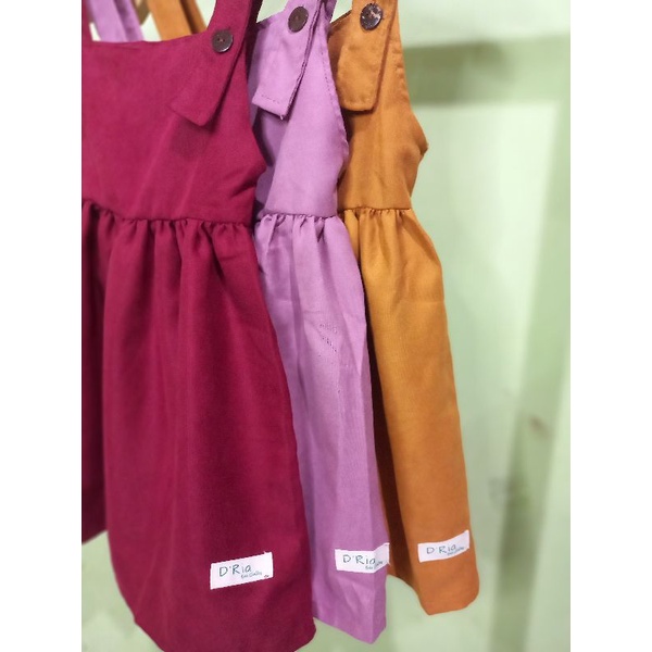 Baju anak over all Overall anak perempuan Overall bahan cordouray  overall anak